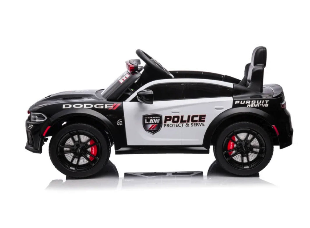 Dodge Charger SRT Police, 12 Volt Elektro-Kinderauto