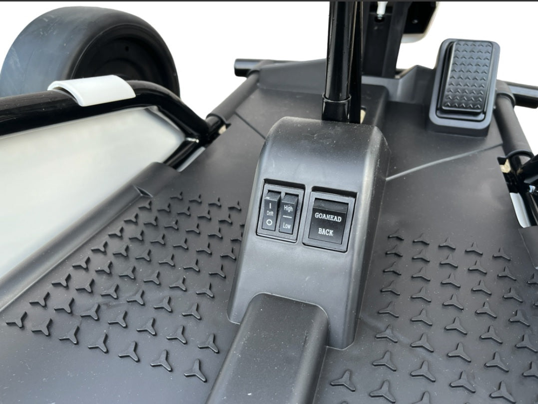 Drift-Gokart, 24-Volt-Kart mit 200-Watt-Motoren