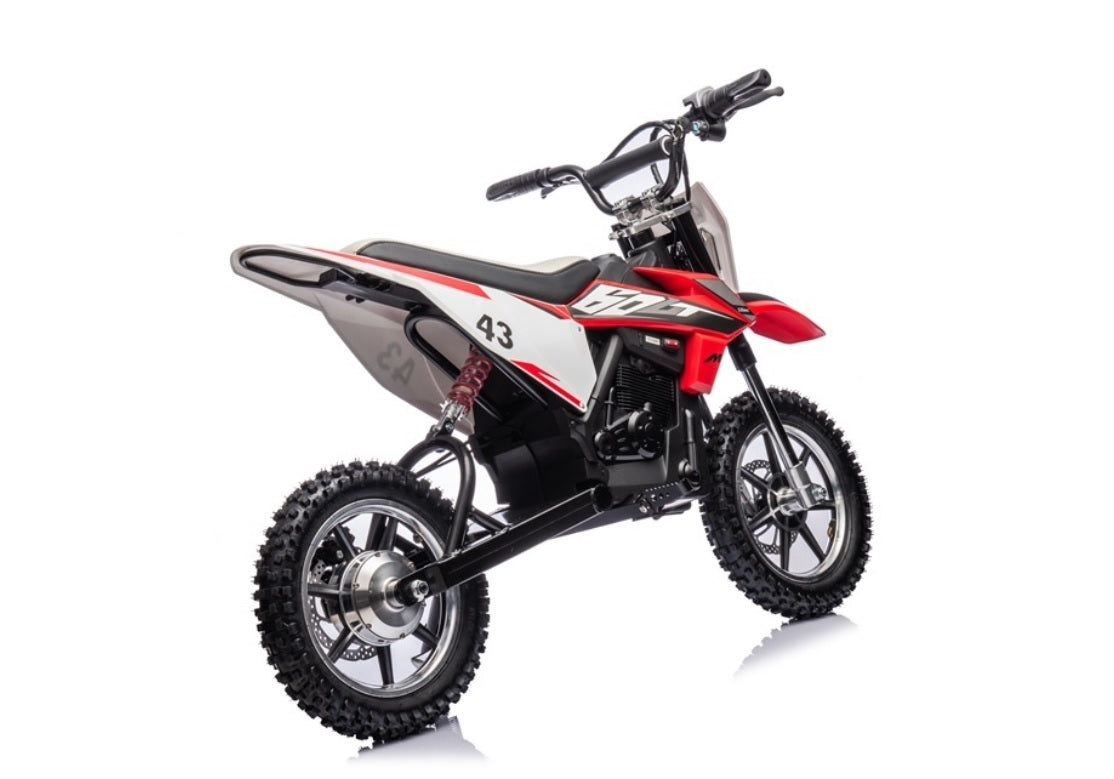 Motocross-Bike mit 36 Volt Elektromotor