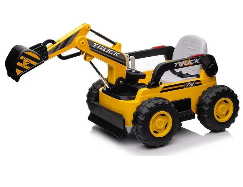 Elektro-Radlader für Kinder – Bagger mit Fernsteuerung & Sound