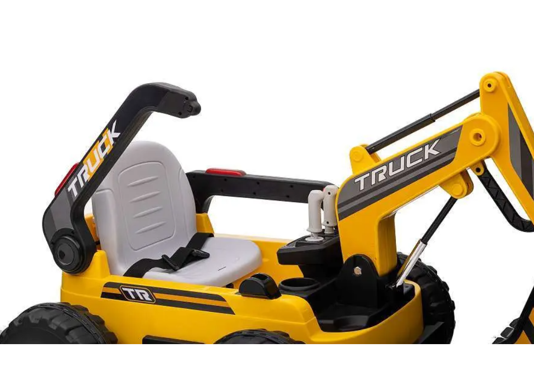 Elektro-Radlader für Kinder – Bagger mit Fernsteuerung & Sound