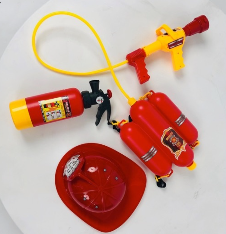 Kinder Elektroauto Feuerwehr 12V – Mit Wasserspritze & Sirene