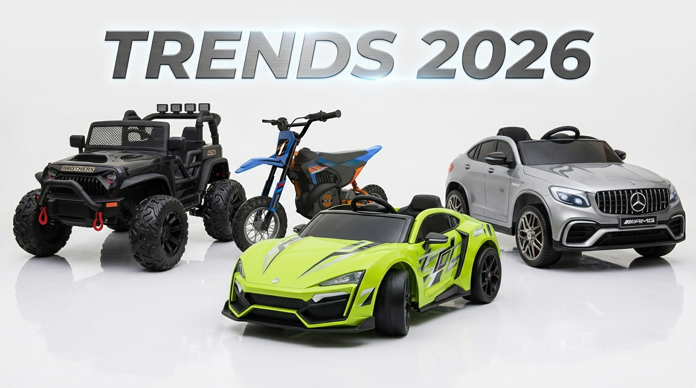 PS-Profis im Sandkasten: Das sind die Kinderauto-Trends 2026