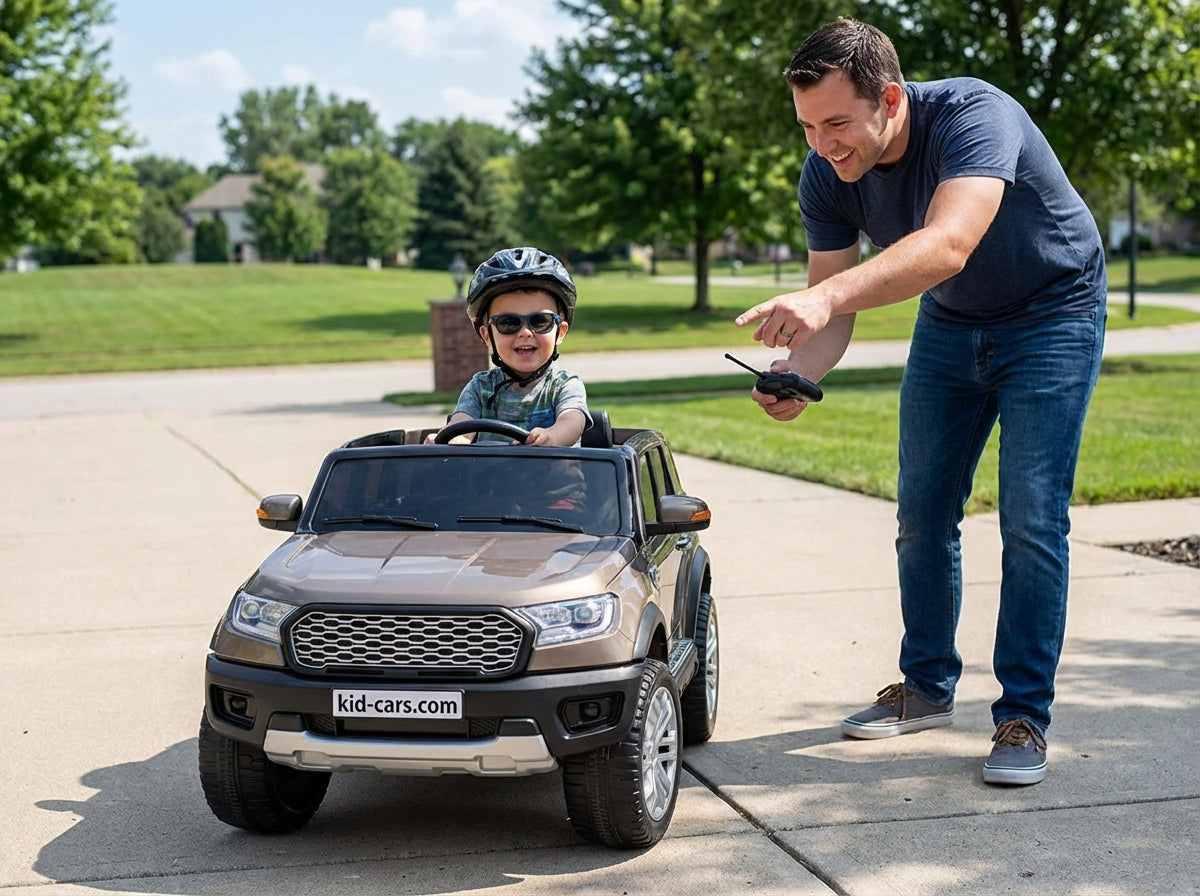Voller Fahrspaß, volle Kontrolle: Warum die Fernbedienung bei Kinderautos den Unterschied macht