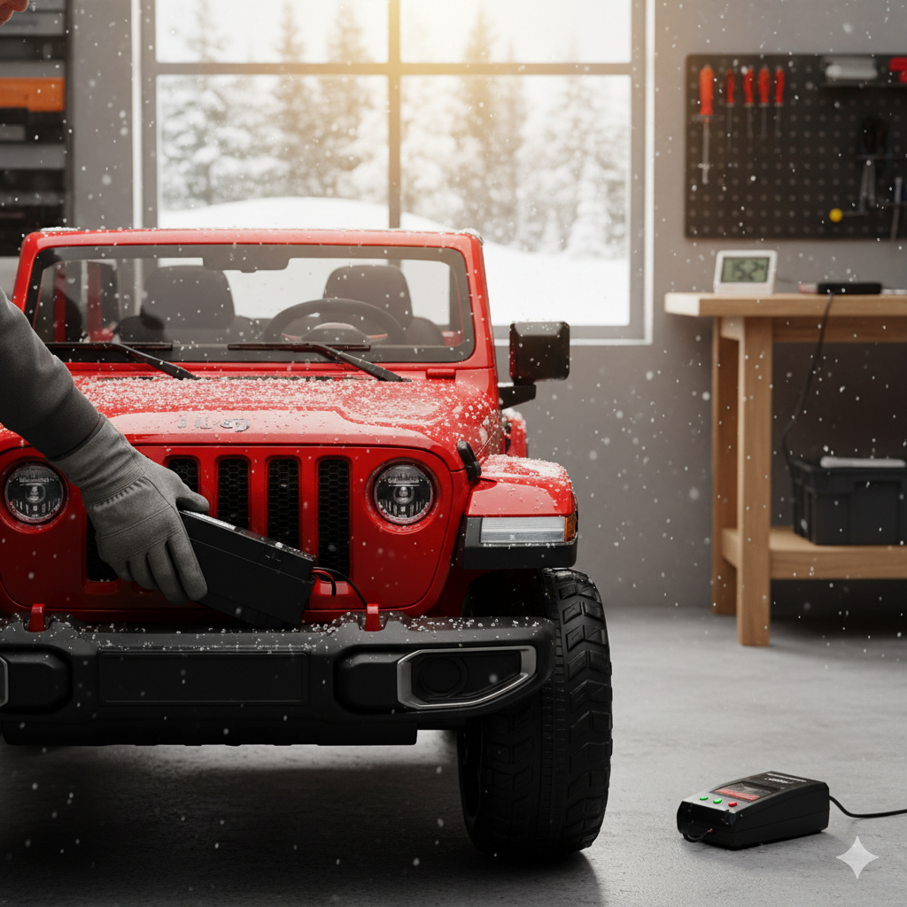 Winter-Check für kleine Flitzer: So machst du (elektrische) Kinderfahrzeuge winterfest