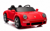 24V Kinder-Elektroauto Porsche RUF (Lizenziert) – Brushless Engine, 2-Sitzer, Ledersitz, EVA-Reifen & RC