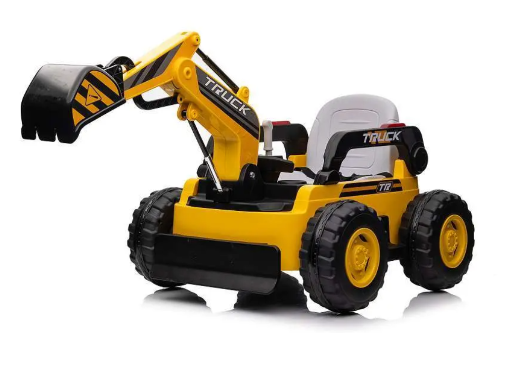 Elektro-Radlader für Kinder – Bagger mit Fernsteuerung & Sound
