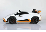 Drift-Action: Lamborghini Huracan STO Kinderauto 24V | Lizenz, Leder