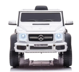 Kinder Elektroauto Mercedes G63 AMG 6x6 lizenziert - EVA+Leder+LED, 4 Motoren