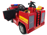 Kinder Elektroauto Feuerwehr 12V – Mit Wasserspritze & Sirene