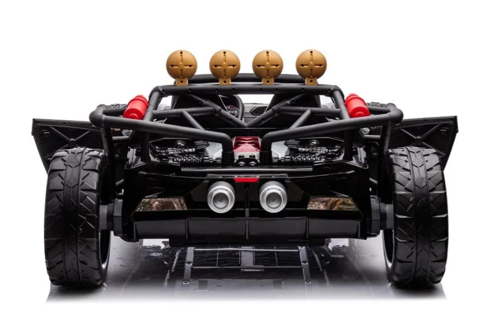 XXL Kinder Elektro Buggy 24V – 2-Sitzer, 400W, 60kg Last, EVA & Leder