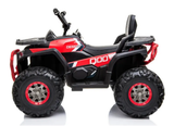 Elektro Kinderquad 12V "607" – Bis 40kg Traglast, EVA-Reifen & Ledersitz, Stoßdämpfer