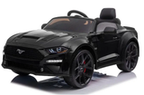 Drift-Edition: Elektro Kinderauto Ford Mustang lizenziert - 24V, Leder, 2.4Ghz Fernsteuerung - Schwarz