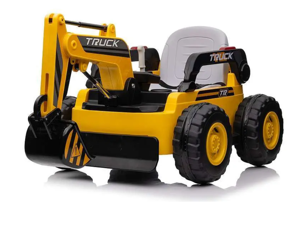 Elektro-Radlader für Kinder – Bagger mit Fernsteuerung & Sound