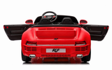 24V Kinder-Elektroauto Porsche RUF (Lizenziert) – Brushless Engine, 2-Sitzer, Ledersitz, EVA-Reifen & RC