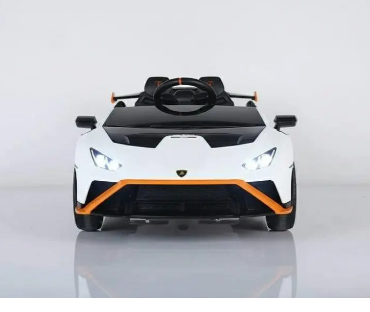 Drift-Action: Lamborghini Huracan STO Kinderauto 24V | Lizenz, Leder