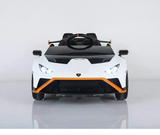 Drift-Action: Lamborghini Huracan STO Kinderauto 24V | Lizenz, Leder
