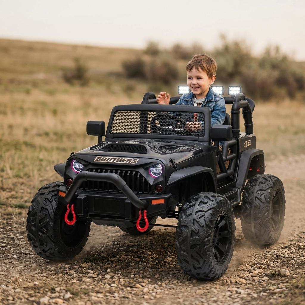 XXL Kinder Elektroauto Offroad Geländewagen – 24V Power & 400W Performance