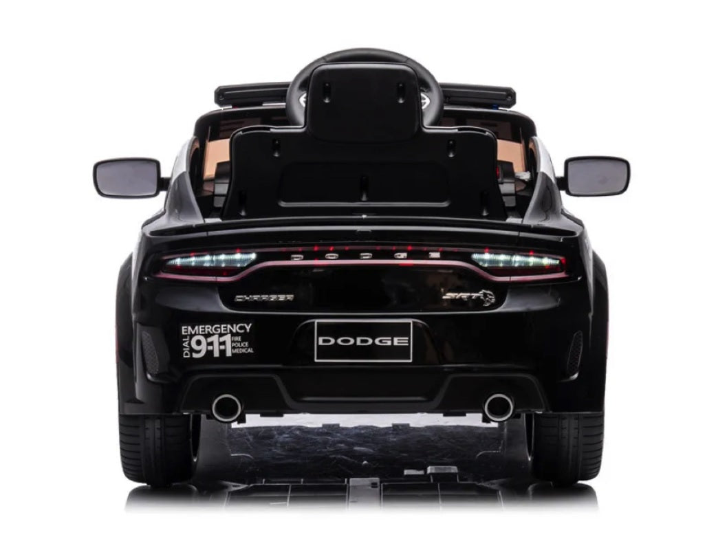 Dodge Charger SRT Police, 12 Volt Elektro-Kinderauto