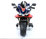 Aprilia Kindermotorrad 24V – Brushless Motor (20 km/h) – Elektro-Motorrad mit Ledersitz & EVA-Reifen