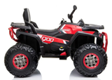 Elektro Kinderquad 12V "607" – Bis 40kg Traglast, EVA-Reifen & Ledersitz, Stoßdämpfer