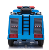 Kinder Elektro-LKW Polizei 12V – Blaues Polizeiauto mit Sirene