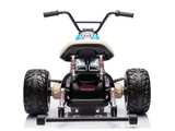 24V Kinder Elektro-Motorrad Trike – 2x800W Brushless Power | MP3 & LED | Ledersitz - schwarz