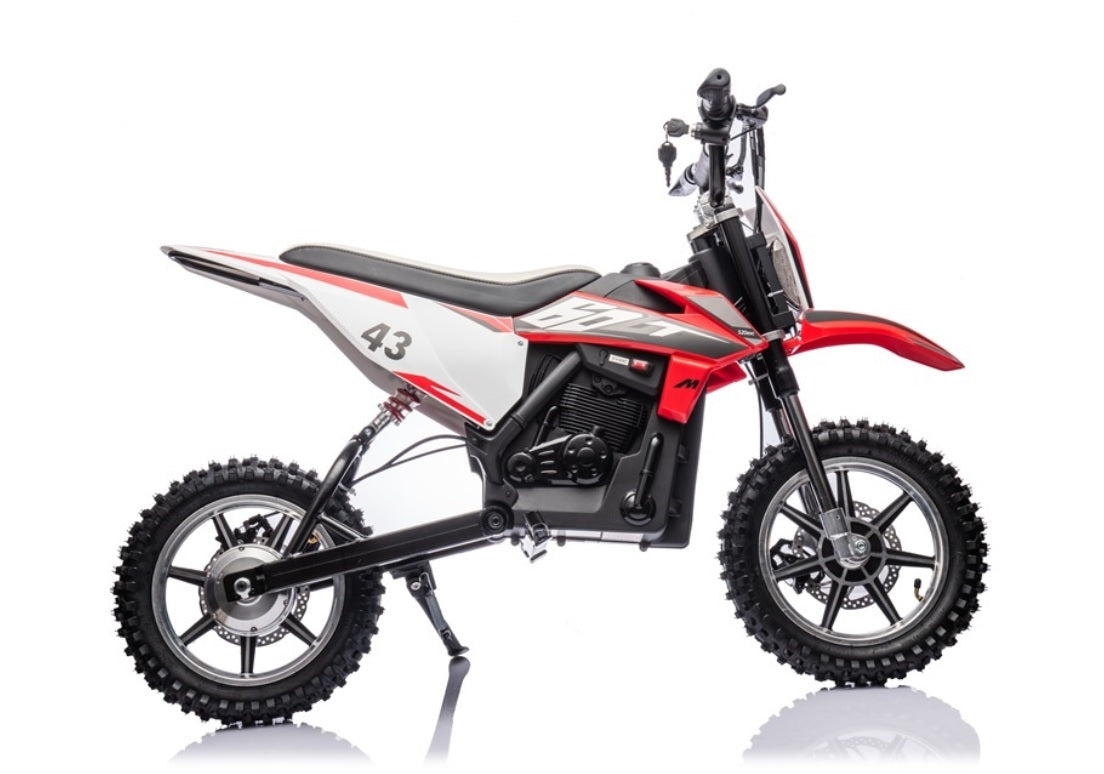 Motocross-Bike mit 36 Volt Elektromotor