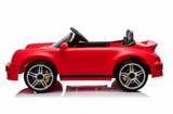 24V Kinder-Elektroauto Porsche RUF (Lizenziert) – Brushless Engine, 2-Sitzer, Ledersitz, EVA-Reifen & RC