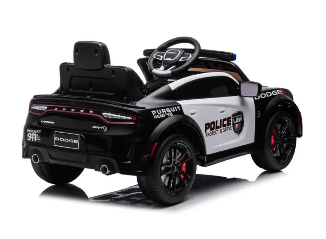 Dodge Charger SRT Police, 12 Volt Elektro-Kinderauto