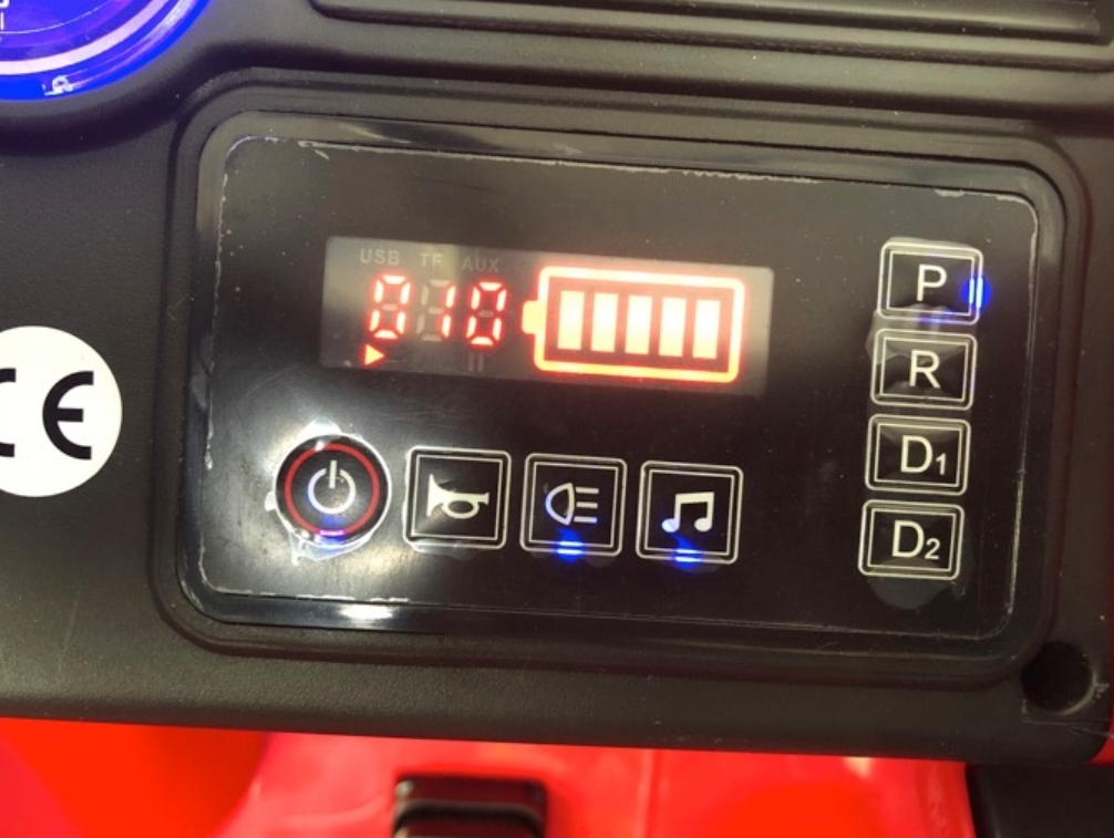 Kinder Elektroauto Feuerwehr 12V – Mit Wasserspritze & Sirene