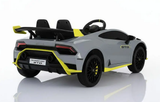 Drift-Action: Lamborghini Huracan STO Kinderauto 24V | Lizenz, Leder